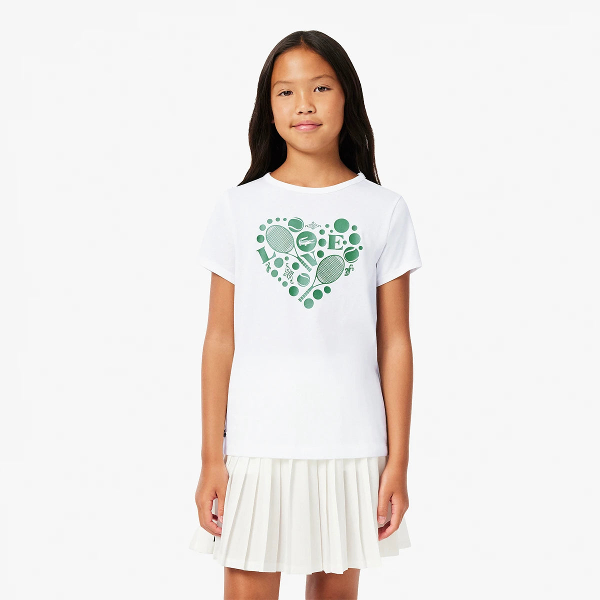 T-shirt Lacoste Junior Meisje Core Performance Graphic