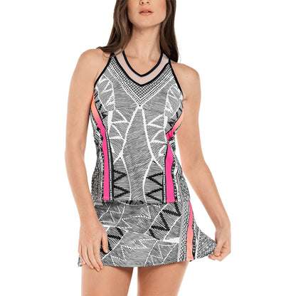 Tanktop Lucky In Love Dames Santa Fe Glow