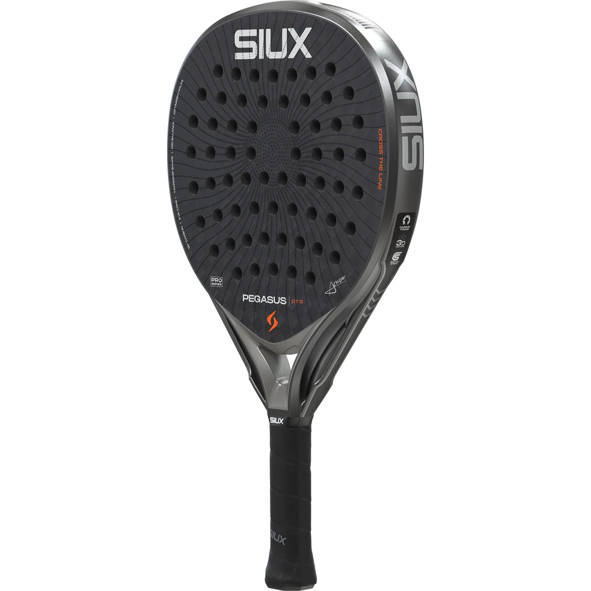 Padelracket Siux Pegasus Pro 2026 Storm Grey