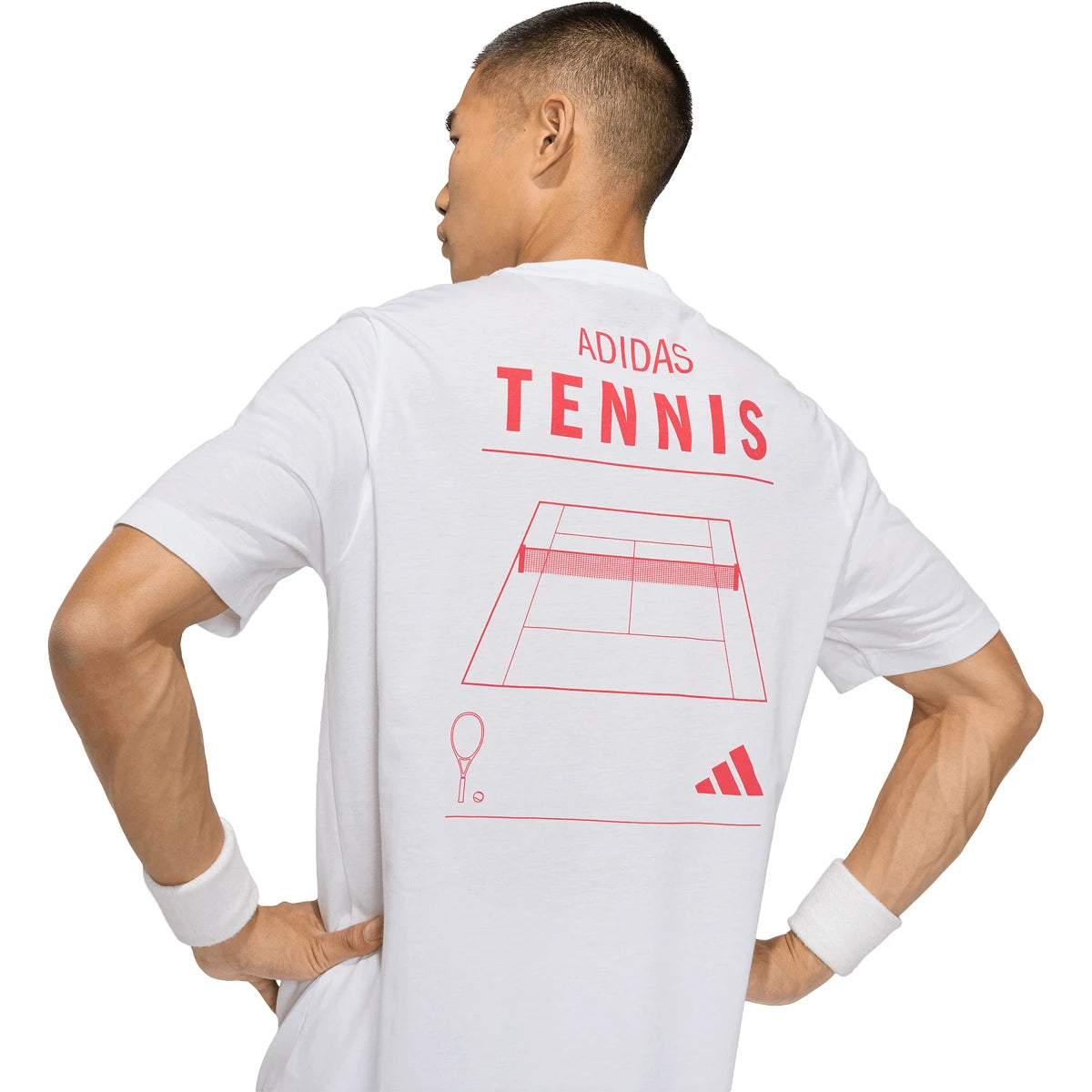 T-shirt adidas Grafisch
