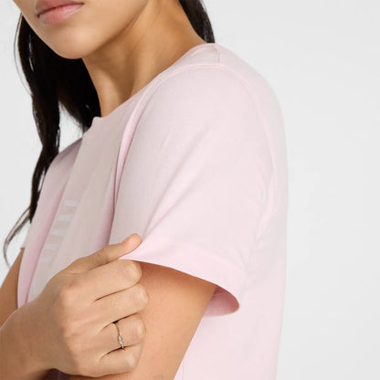 T-Shirt New Balance Dames Essentials Jersey Logo