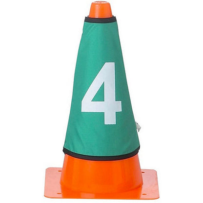 Set van 10 Genummerde Kegelkragen van 1 tot 10