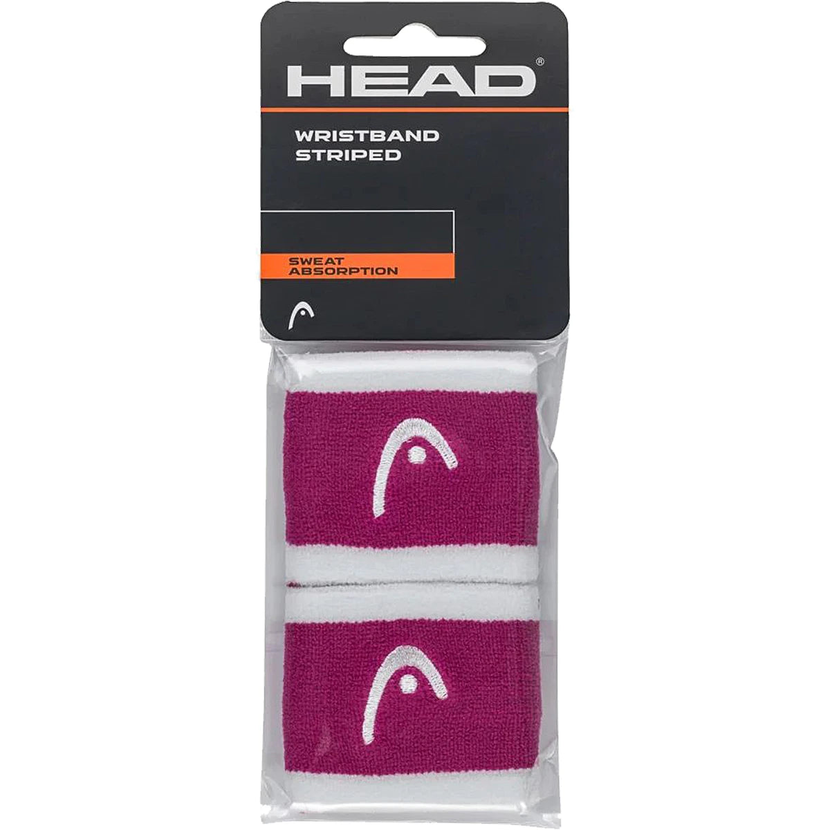 Set van 2 Head Polsbandjes Simple 2,5" Gestreept