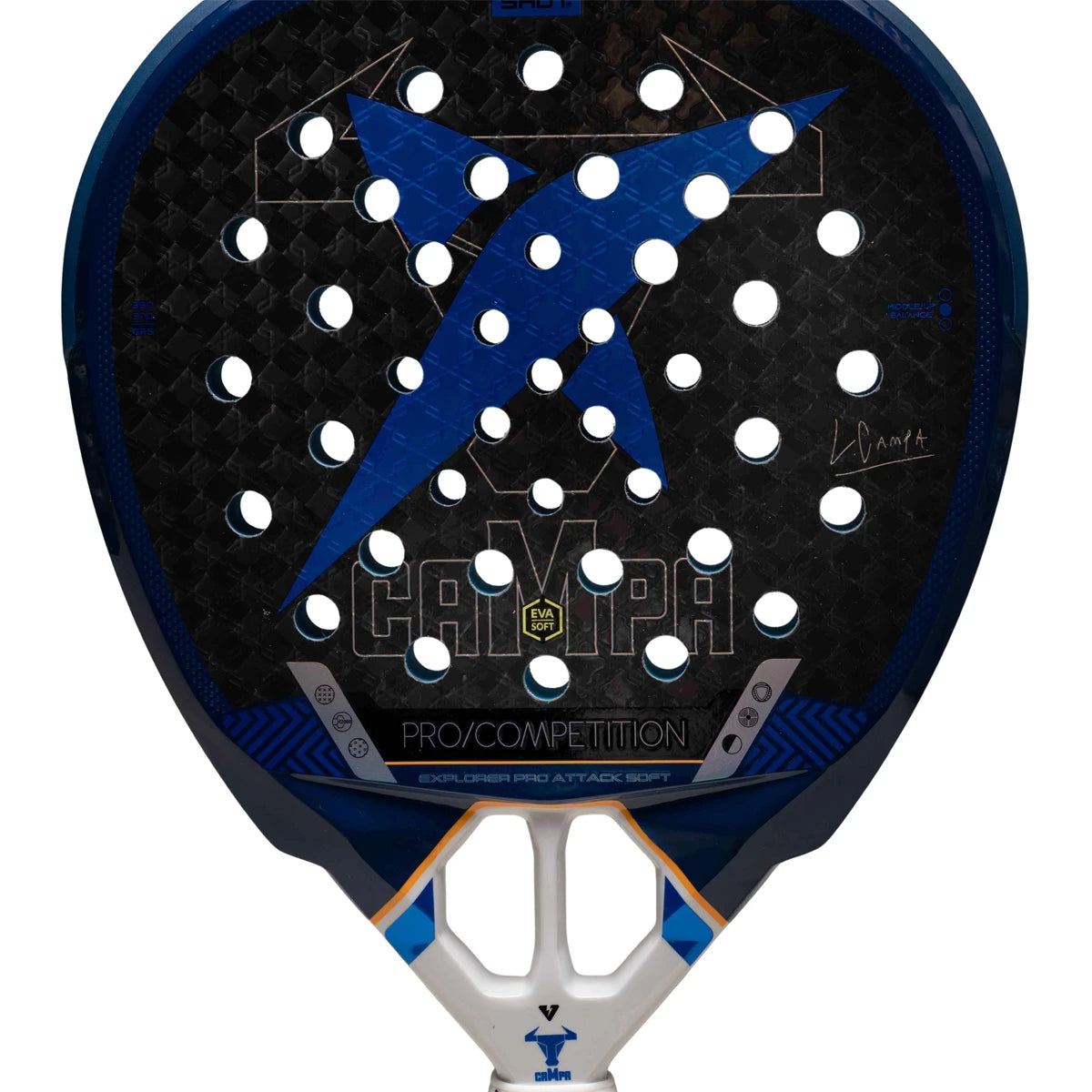 Padelracket Test Drop Shot Explorer Pro Attack Soft
