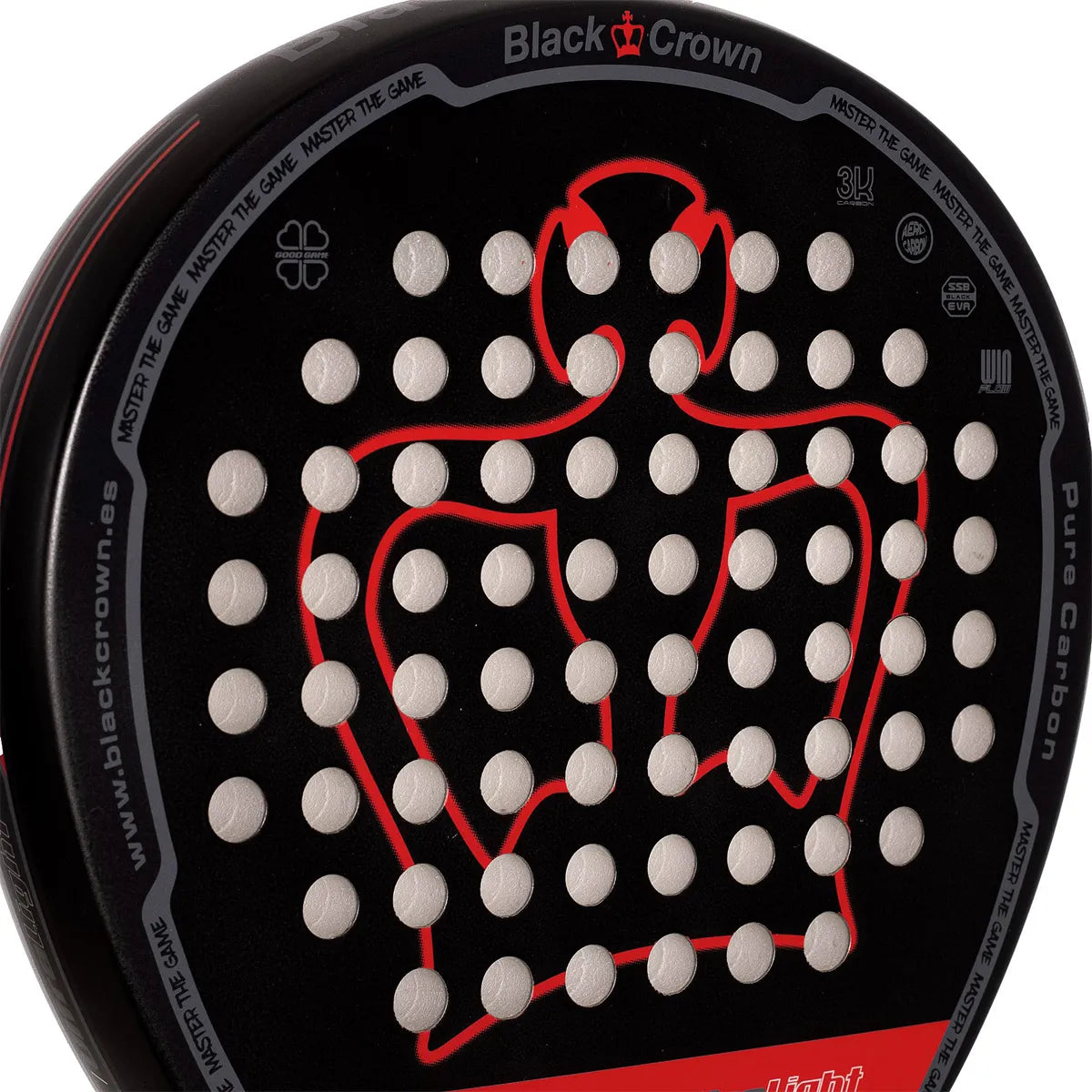 Padelracket Black Crown Win Ultra Light