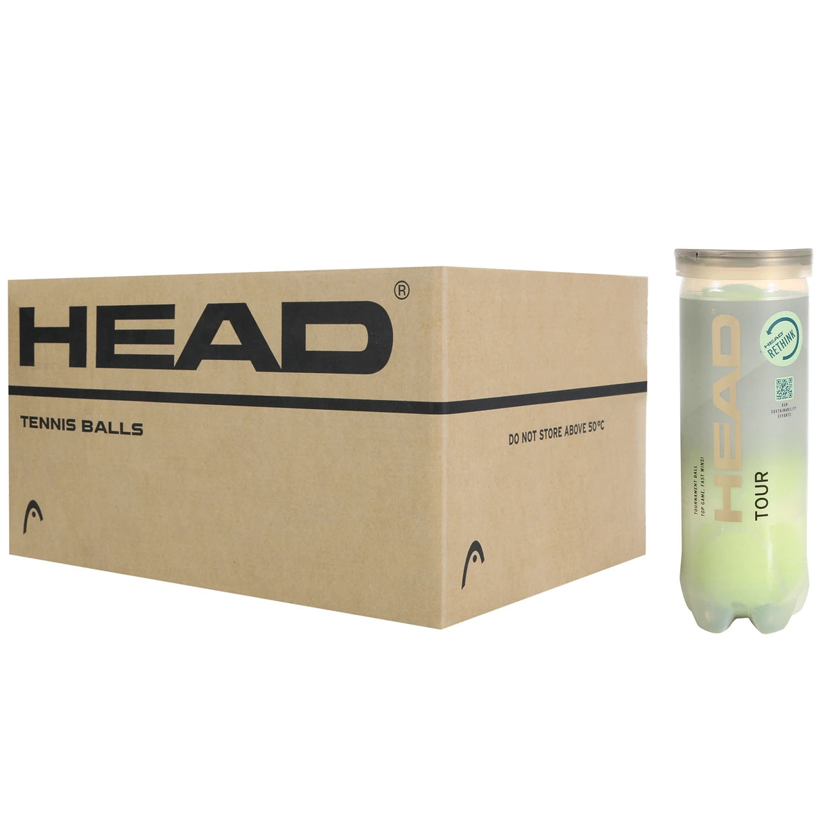 Doos van 24 Tubes met 3 Head Tour Ballen