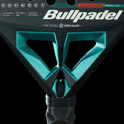 Padelracket Bullpadel Hack 04 Hybrid 2025