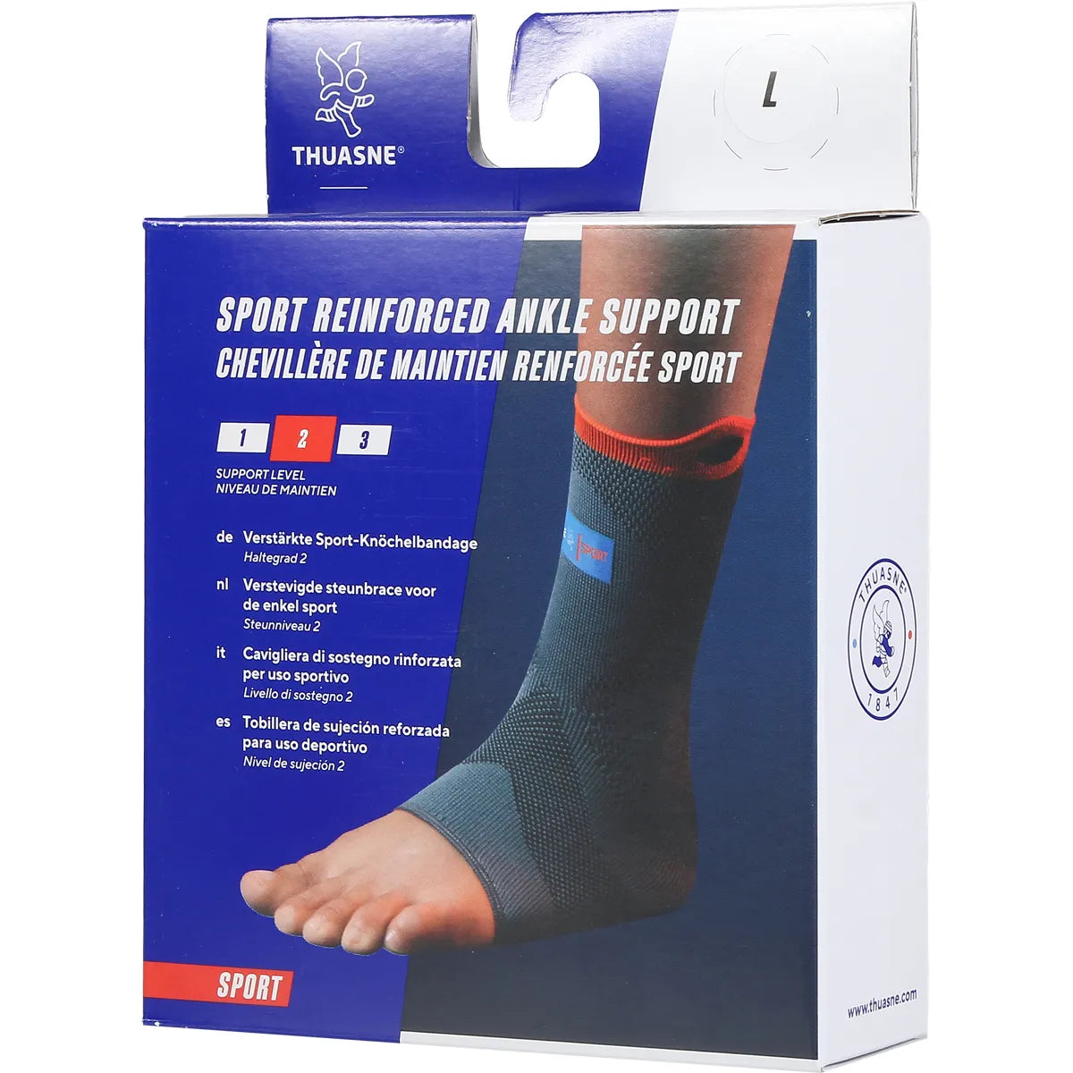 Enkelbandage met Versterkte Ondersteuning Thuasne