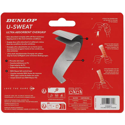 Overgrips Dunlop U-Sweat X3