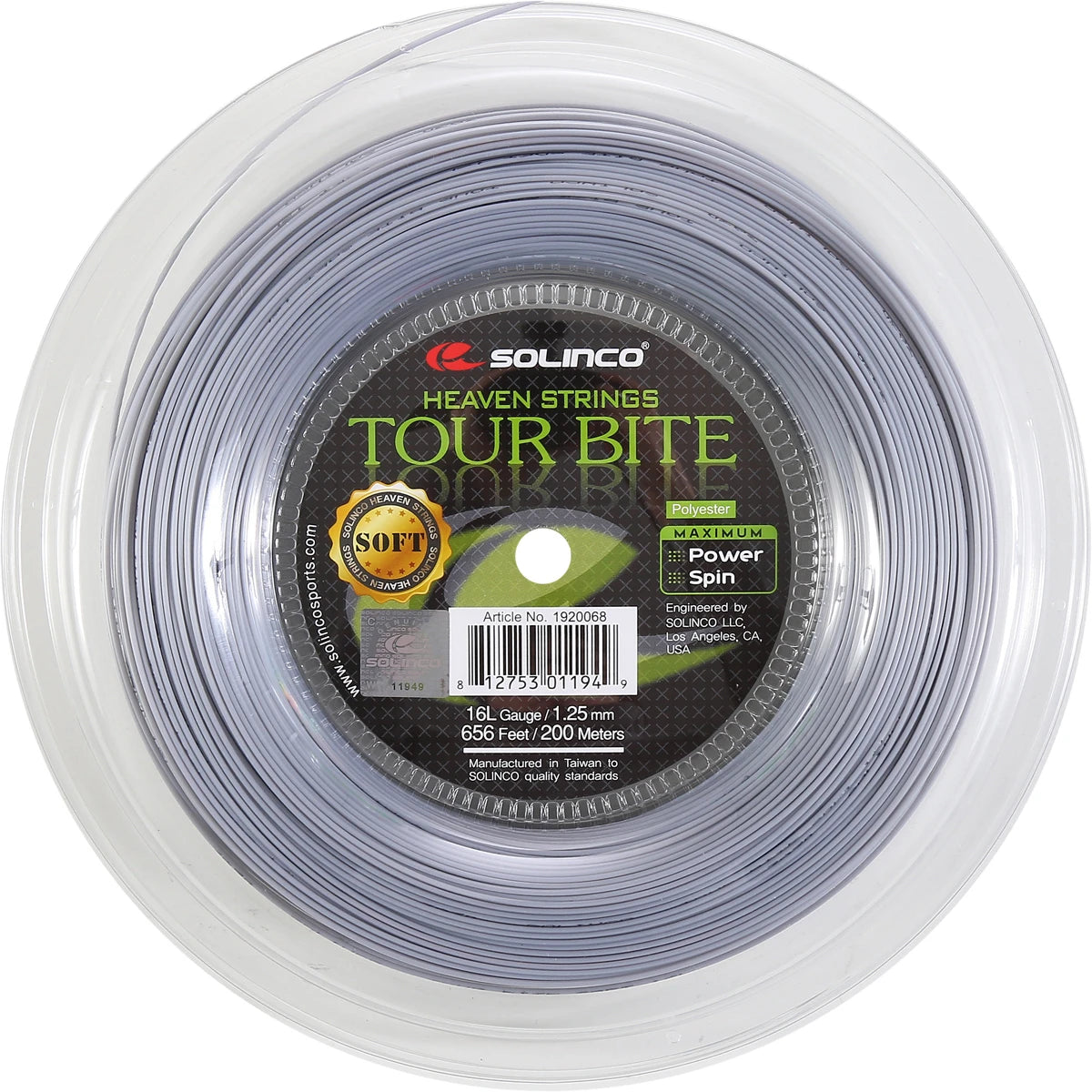 Spoel Solinco Tour Bite Soft (200 Meter)
