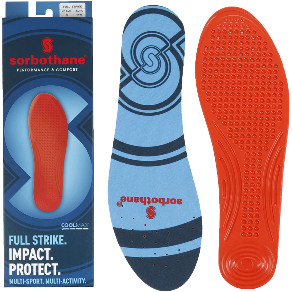 Integrale zolen Sorbothane Full Strike