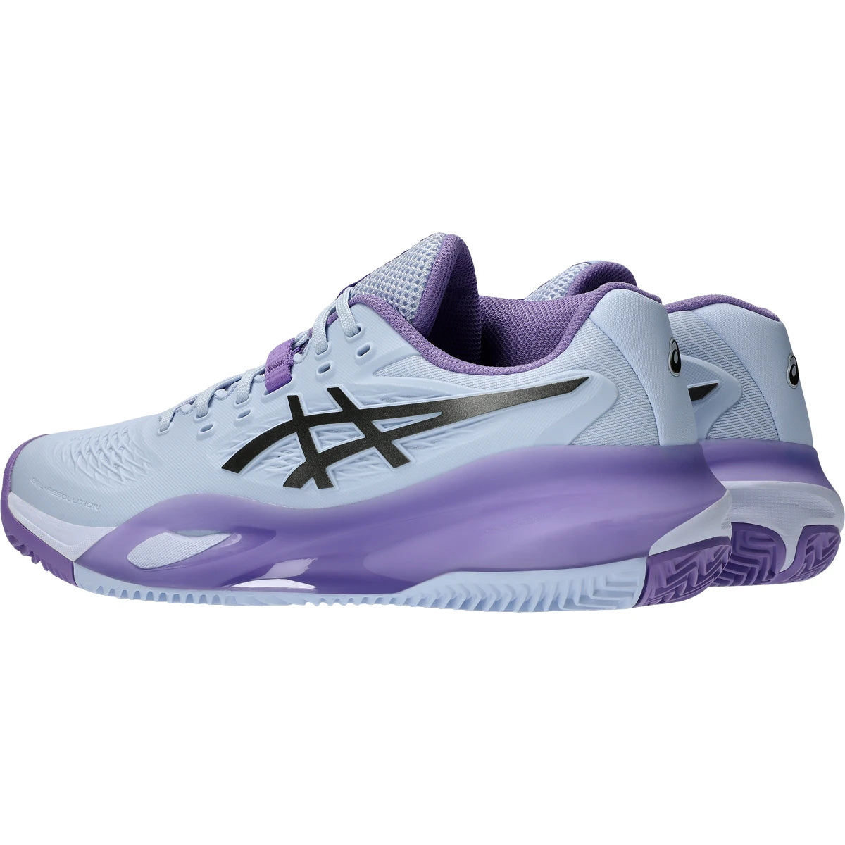 Dames Asics Gel Resolution X Night Energy Gravel-schoenen