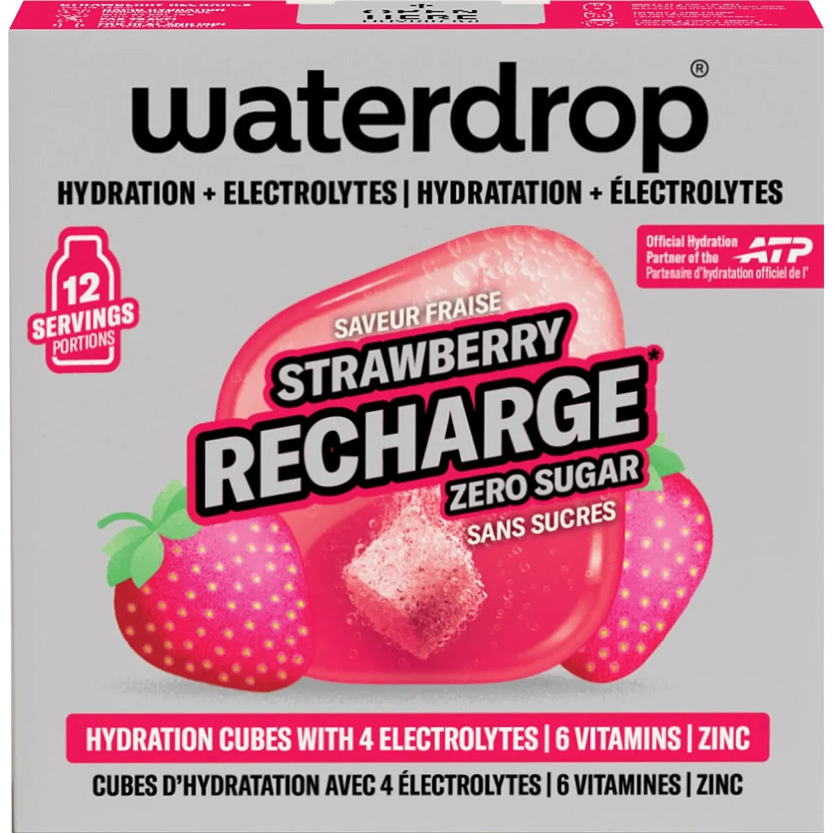 Microlyte Waterdrop Aardbei Navulling