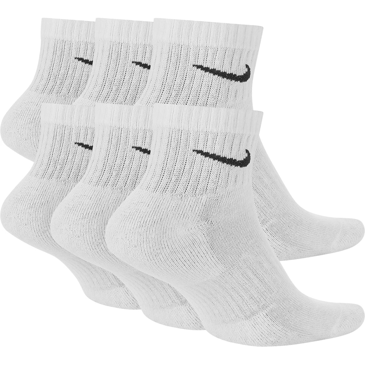 6 Paar Nike Cushioned Enkel Sokken