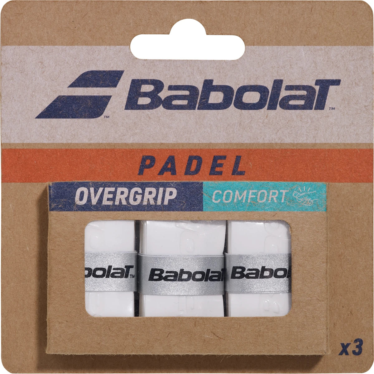 Overgrips Babolat Comfort Padel X3