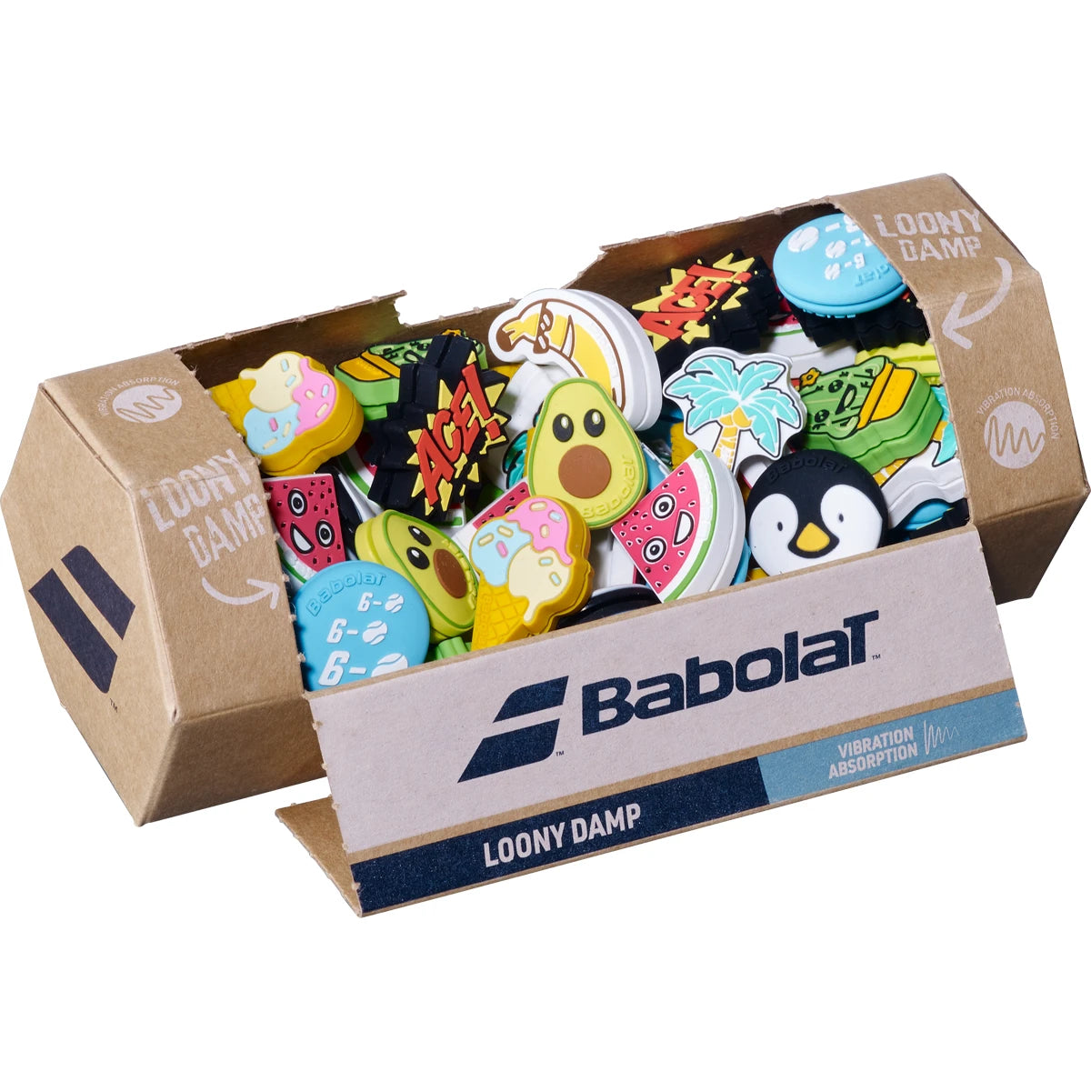 Doos van 75 Babolat Loony Damp Trillingsdempers