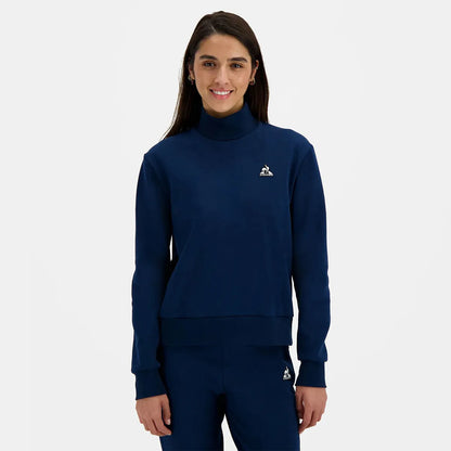 Sweater Le Coq Sportif Dames Heritage Col Rol