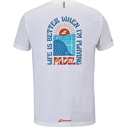T-shirt Babolat Padel Perf Cotton