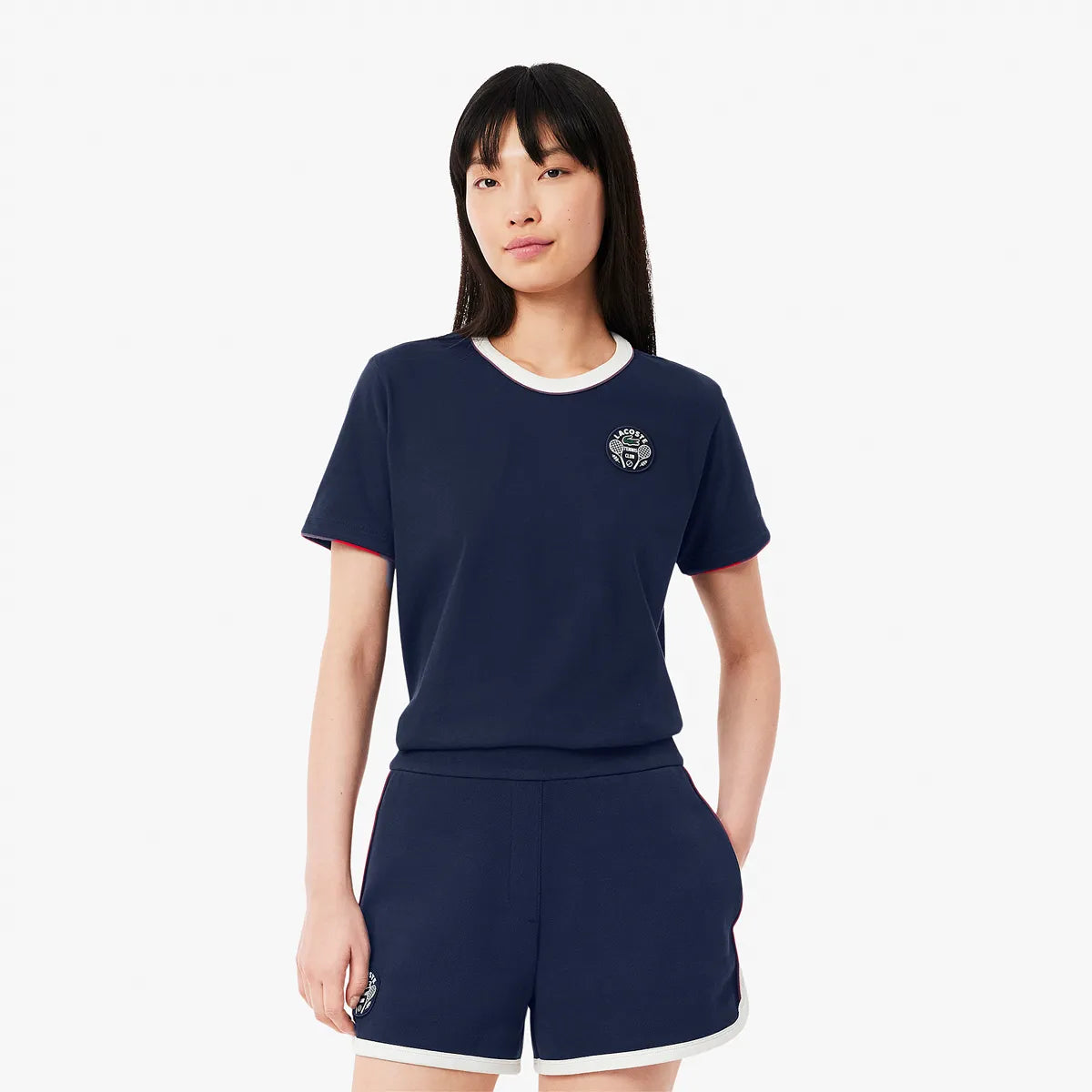 T-shirt Lacoste Dames Heritage