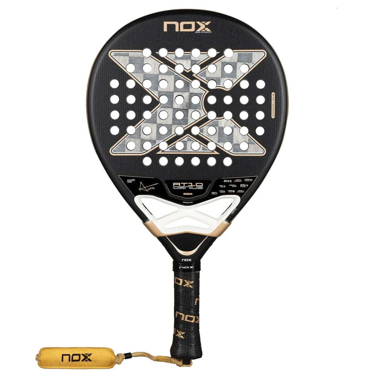 Padelracket Test Nox AT10 Genius 18K Alum By Agustin Tapia