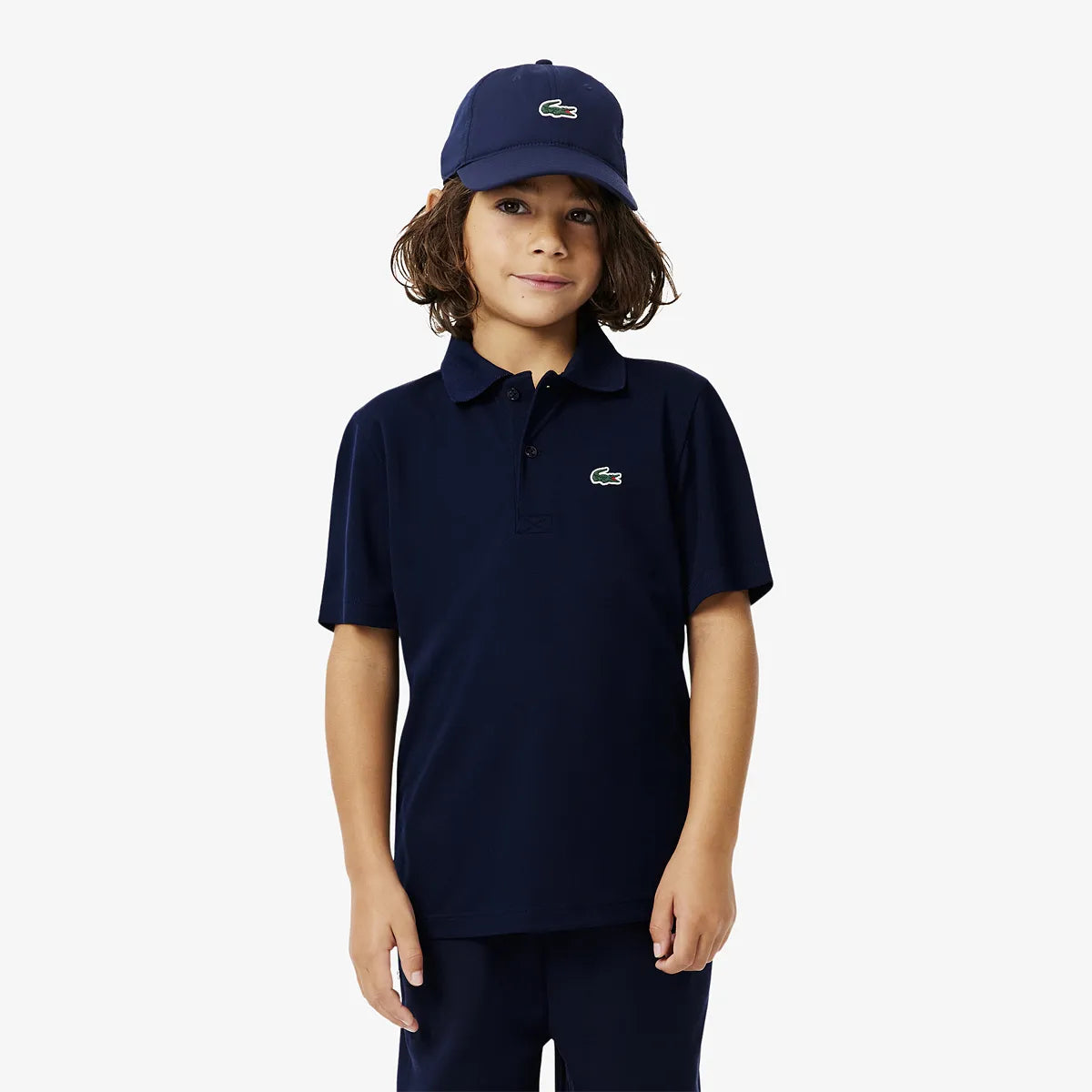 Polo Lacoste Junior Logo