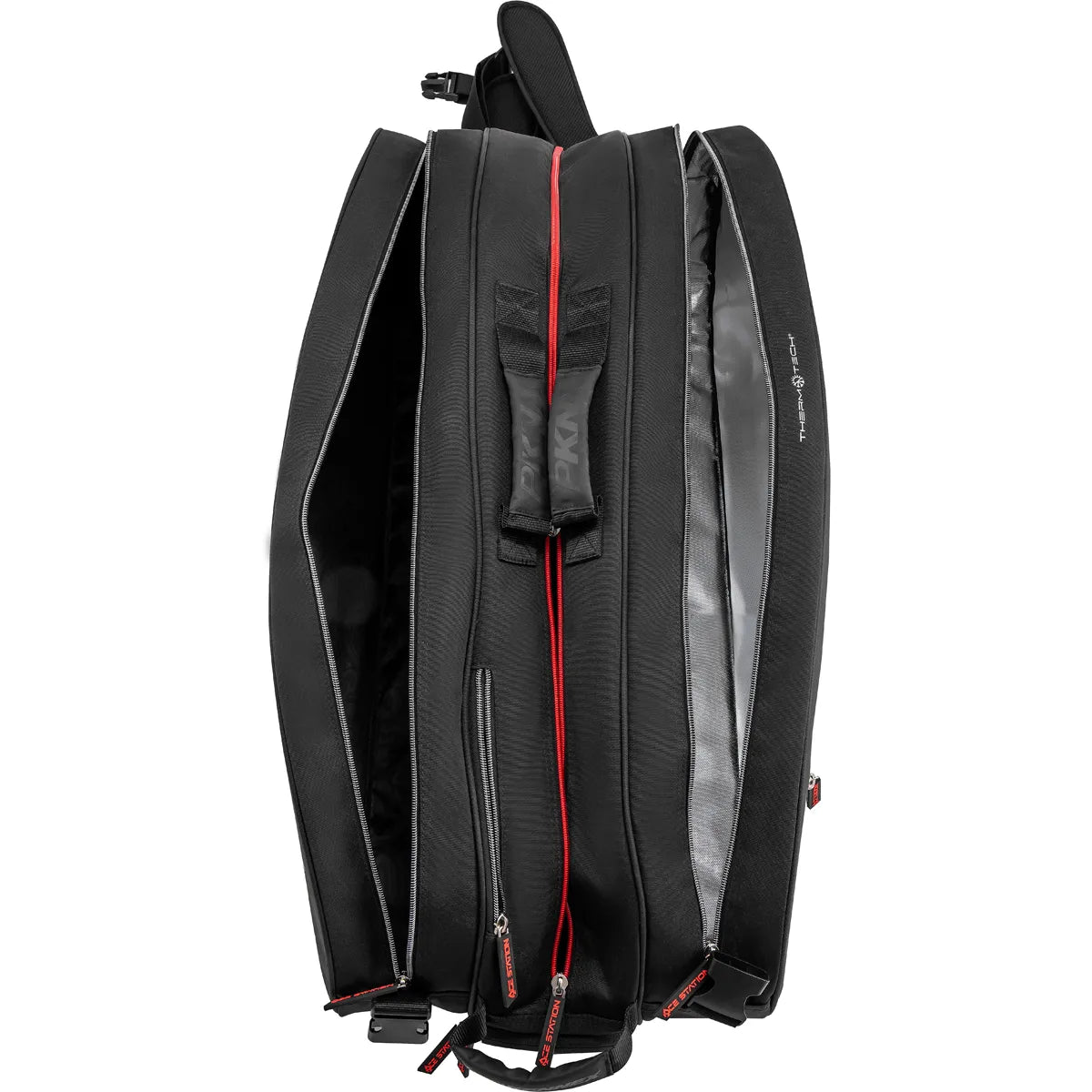 Sac Pro Kennex Ace Station 12 Pack Tas Zwart/Rood