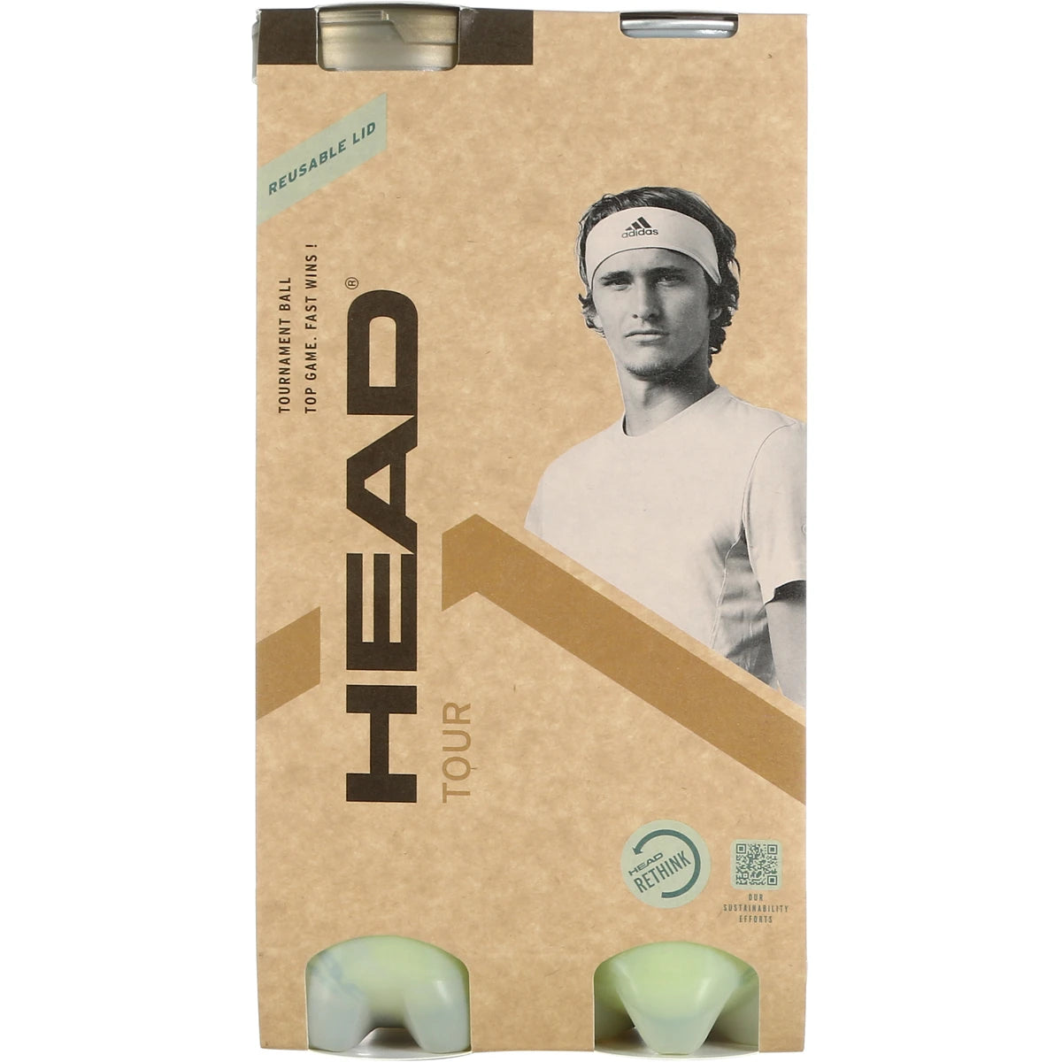 Bipack van 4 Head Tour ballen