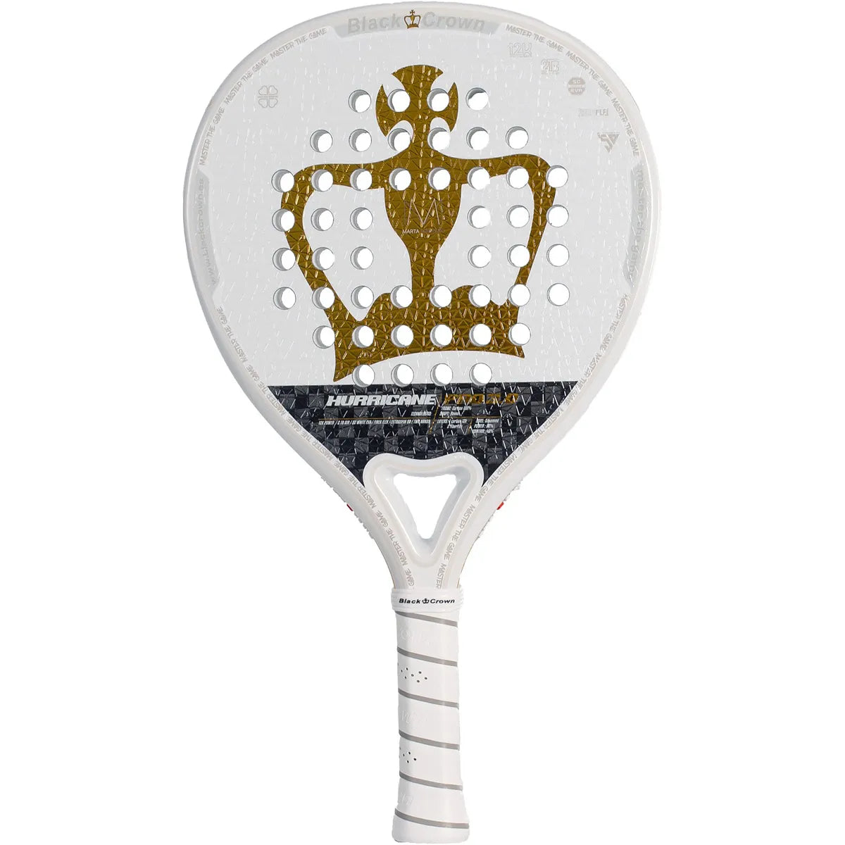 Padelracket Black Crown Hurricane Pro 3.0
