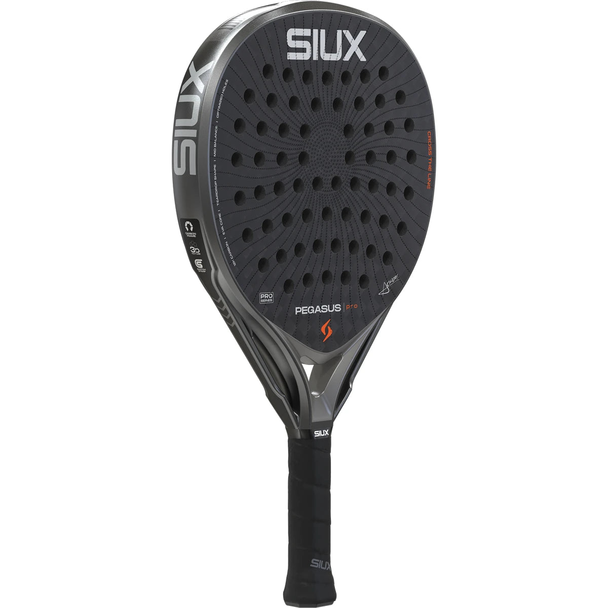 Padelracket Siux Pegasus Pro 2026 Storm Grey