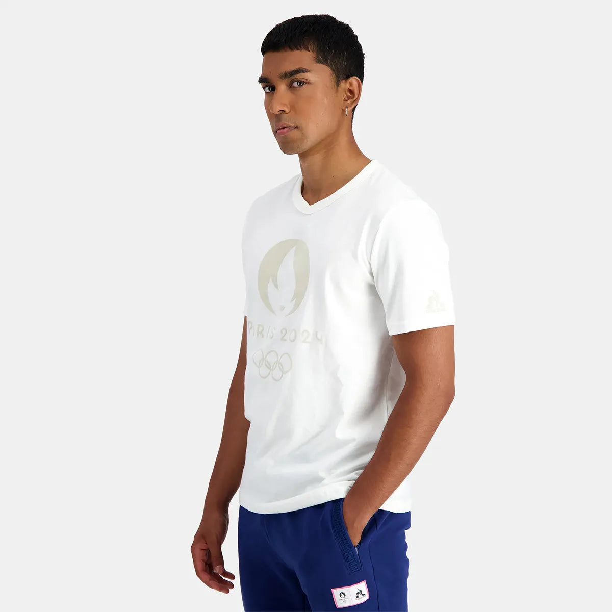 T-Shirt Le Coq Sportif Paris 2024 Grafisch