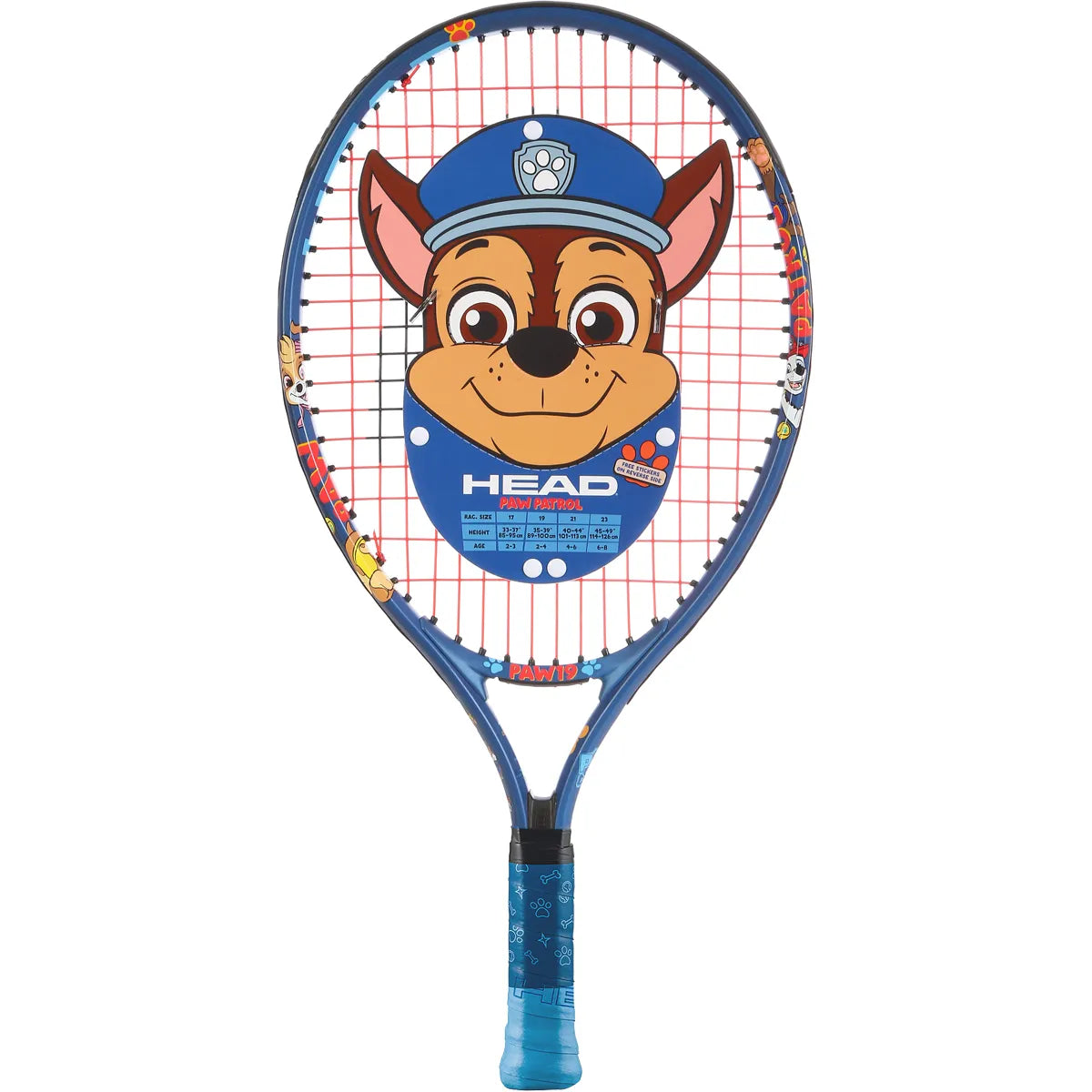 Racket Head Junior Pat Patrouille Chase 19