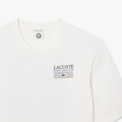 T-shirt Lacoste Roland Garros Club Grafisch