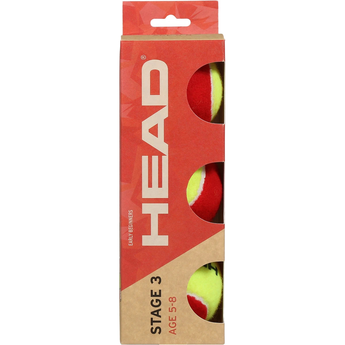 Tube van 3 Head Ballen Tip Rood