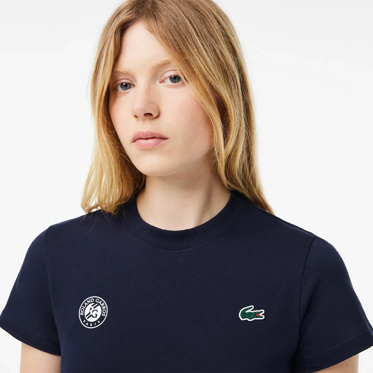 T-shirt Lacoste Dames Roland-Garros