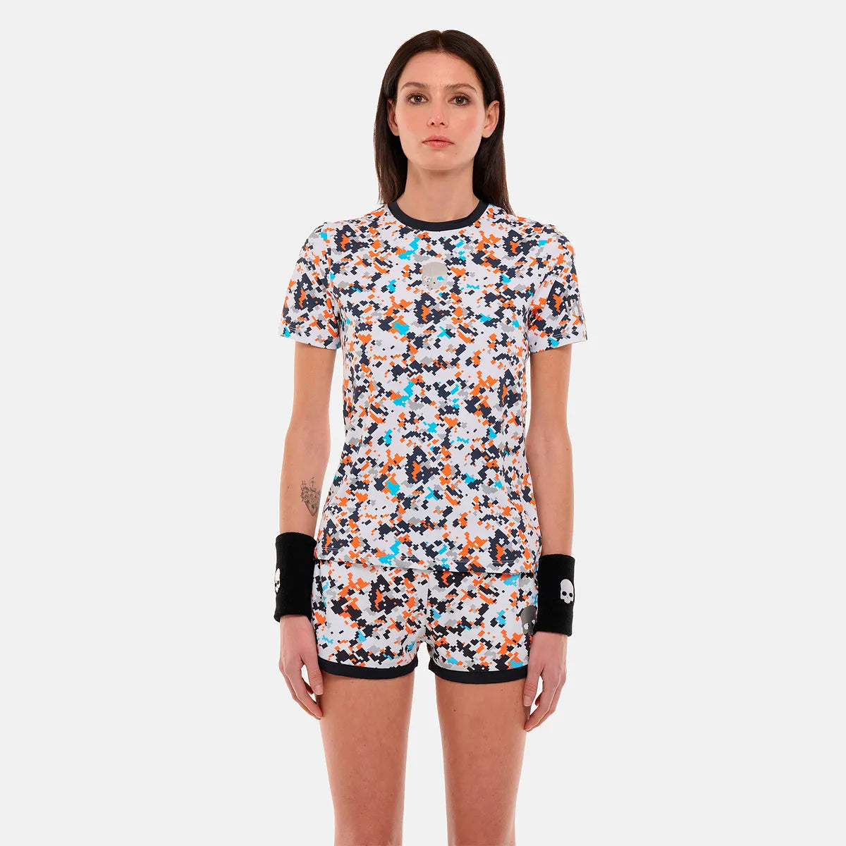 T-Shirt Hydrogen Dames Camo Pixel Tech