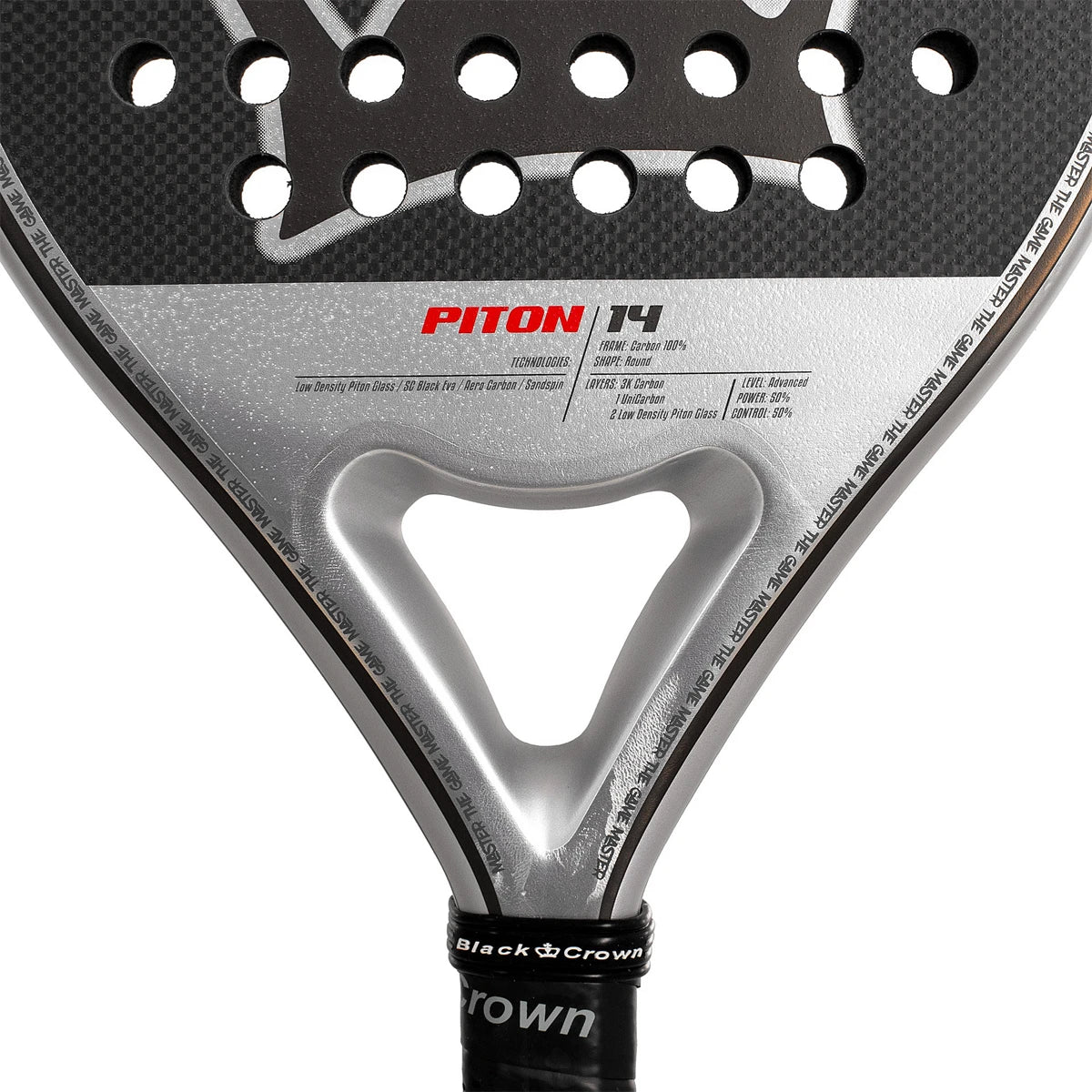 Padelracket Black Crown Piton 14