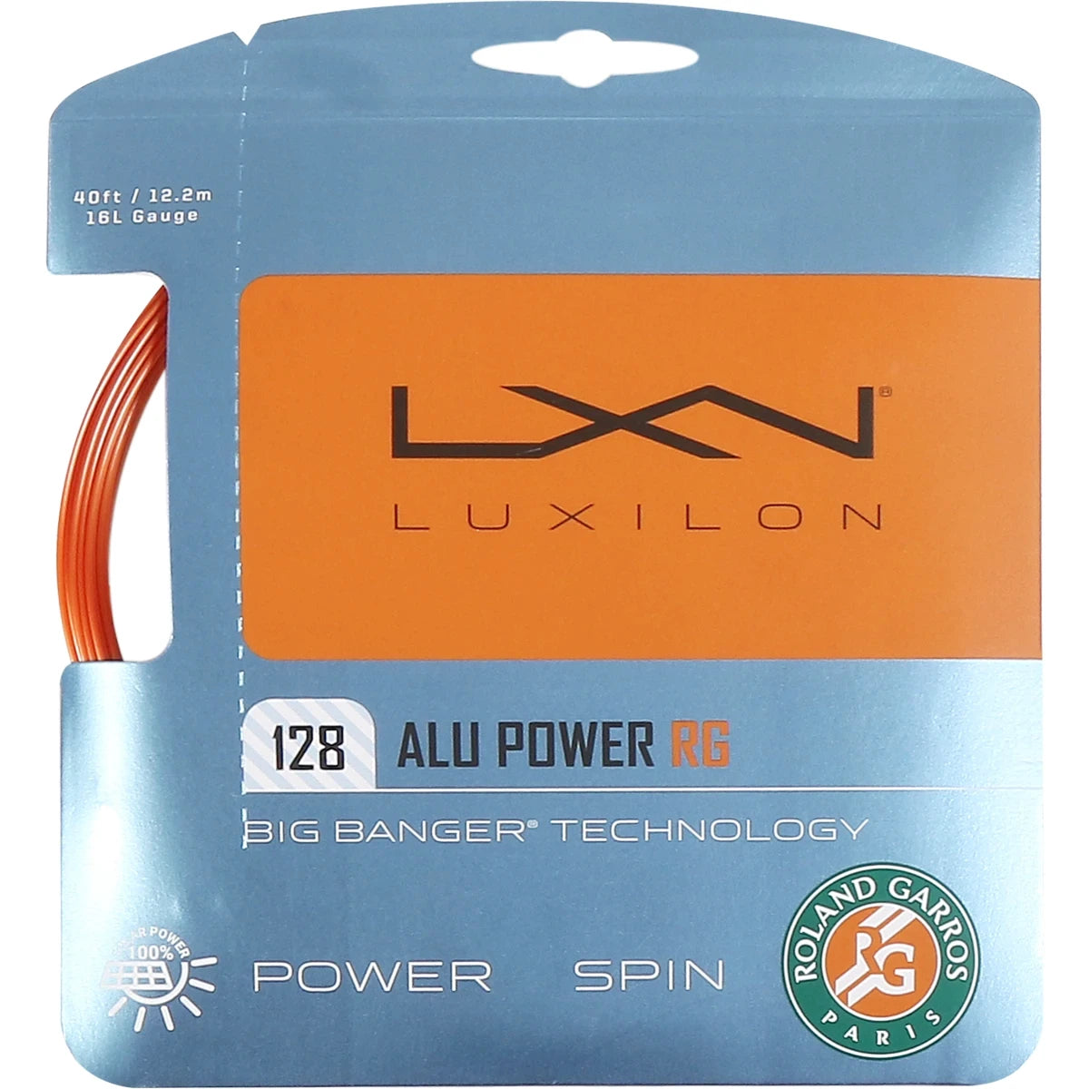 Snaar Luxilon Big Banger Alu Power Roland Garros (12 Meter)