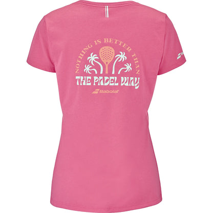 T-shirt Babolat Dames Perf Cotton