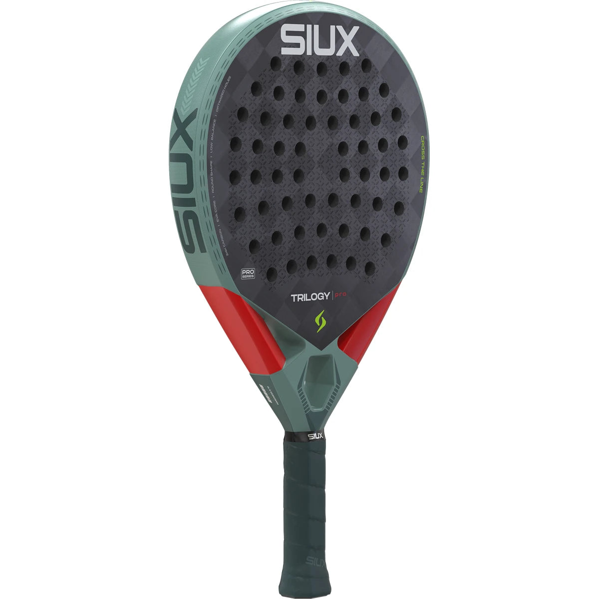 Padelracket Test Siux Trilogy Pro 2026 Ash Green