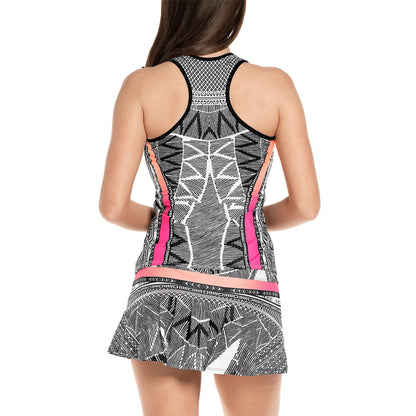 Tanktop Lucky In Love Dames Santa Fe Glow