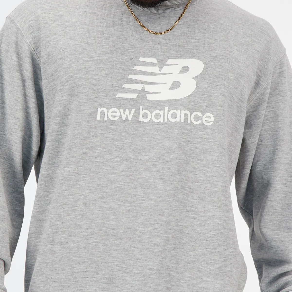 Sweater New Balance Essentials French Terry Logo Crew