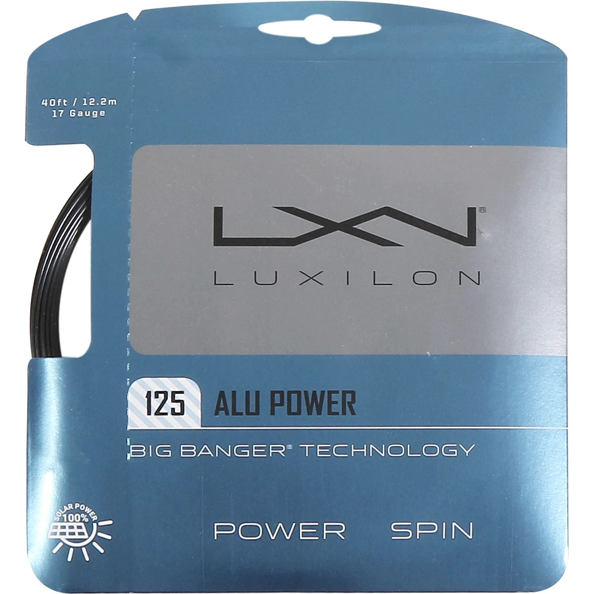 Snaar Luxilon Big Banger Alu Power Black (12 Meter)