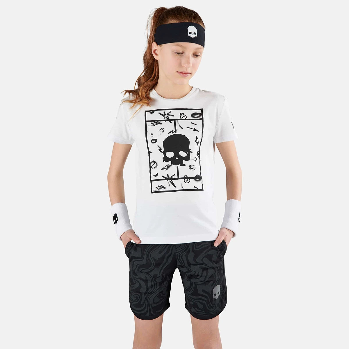 T-Shirt Hydrogen Junior Jongen Tennis Court