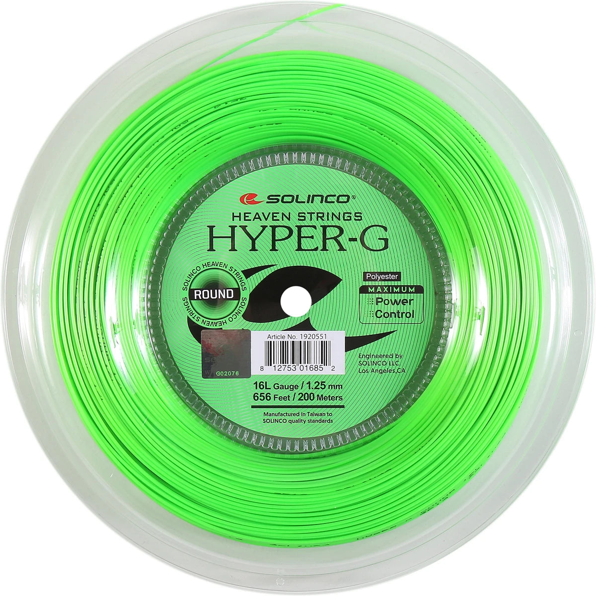 Spoel Solinco Hyper-G Round (200 Meter)