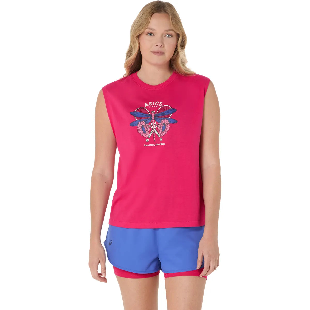 T-Shirt Asics Dames Game Seasonal Graphic