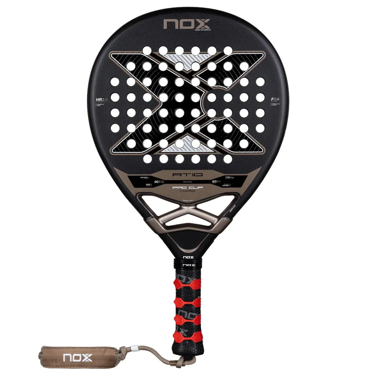 Padelracket Nox At10 Pro Cup Hard 2026