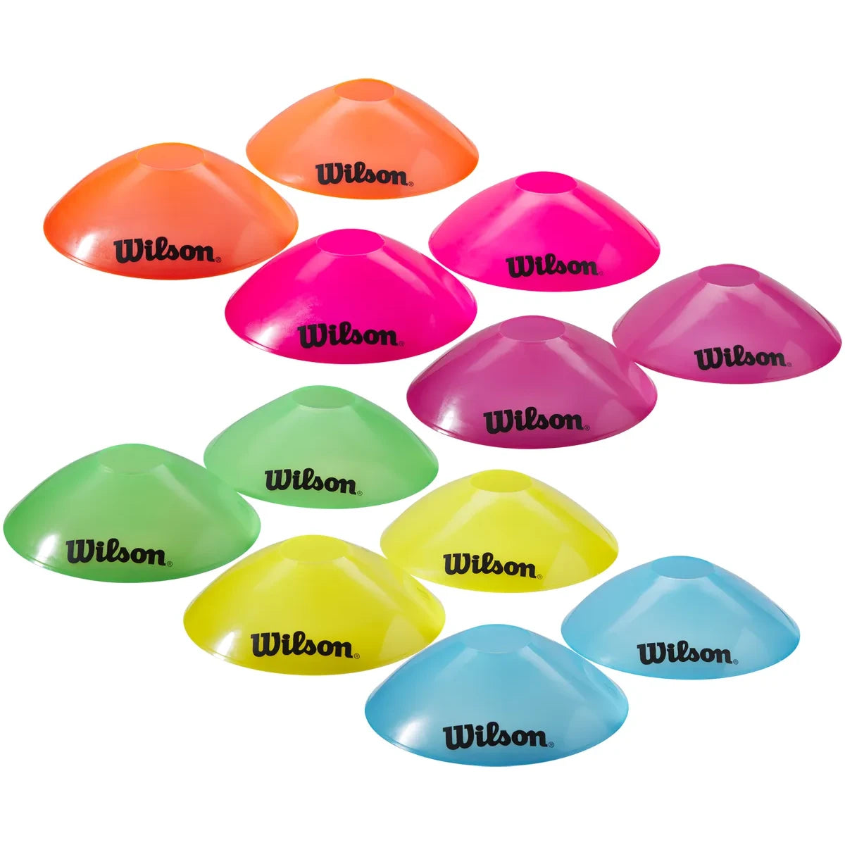 Set van 12 Wilson Trainingsconen