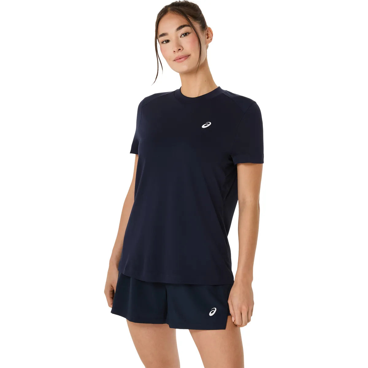 T-Shirt Asics Dames Kort