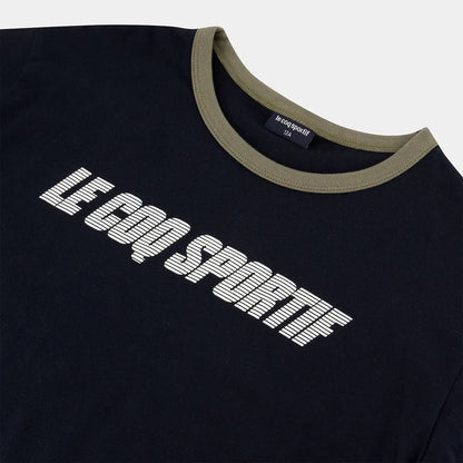 T-Shirt Le Coq Sportif Junior Lange Mouwen Grafisch