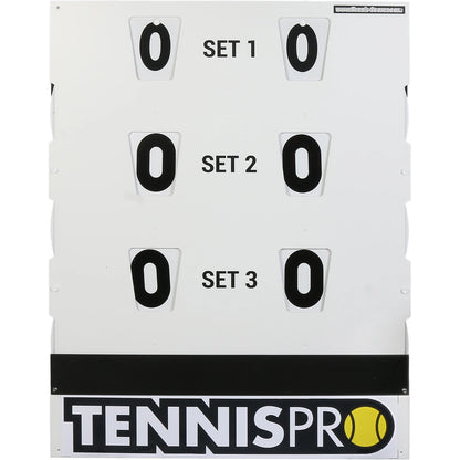 Tennispro Scorebord voor Tennis en Padel 60Cm*80Cm